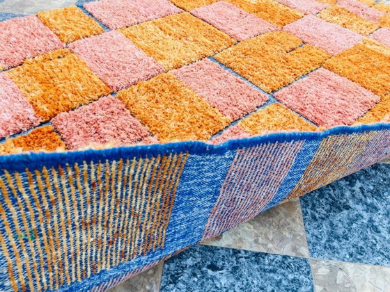 Image 1 of Marokkanischer Teppich aus Naturleinen, 300 x 200 cm