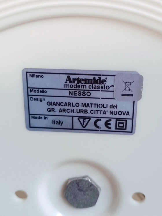 Image 1 of Nesso lamp by Giancarlo Mattioli for Artemide 1967