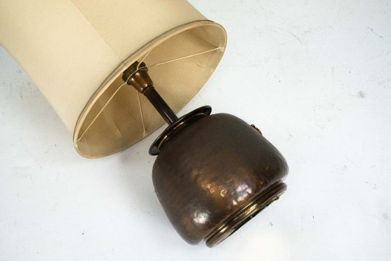 Image 1 of Mid-Century Modern Italian Brass Table Lamp – 1960s Vintage