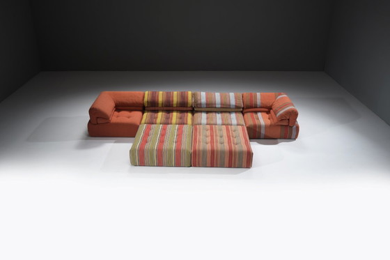 Image 1 of Rare modular Voyage Immobile ‘Carpe Diem’ sofa by Studio Roche Bobois France