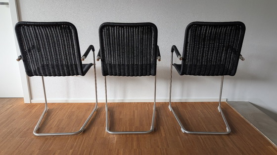 Image 1 of 6x Tecta H2E Freischwinger – Design Klassiker