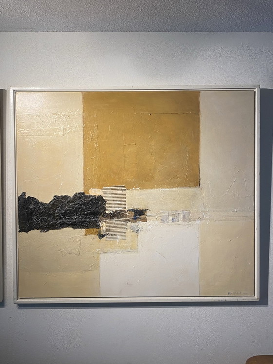 Dittico curato di Ron v/d Werf, Ton v/d Werf, Arte, Carta, Legno, Beige (foto 5 di 9)