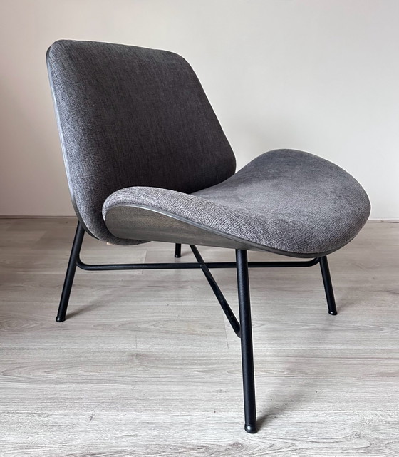 Pode Nihan design lounge fauteuil – Hout, Textiel (photo 3 of 8)