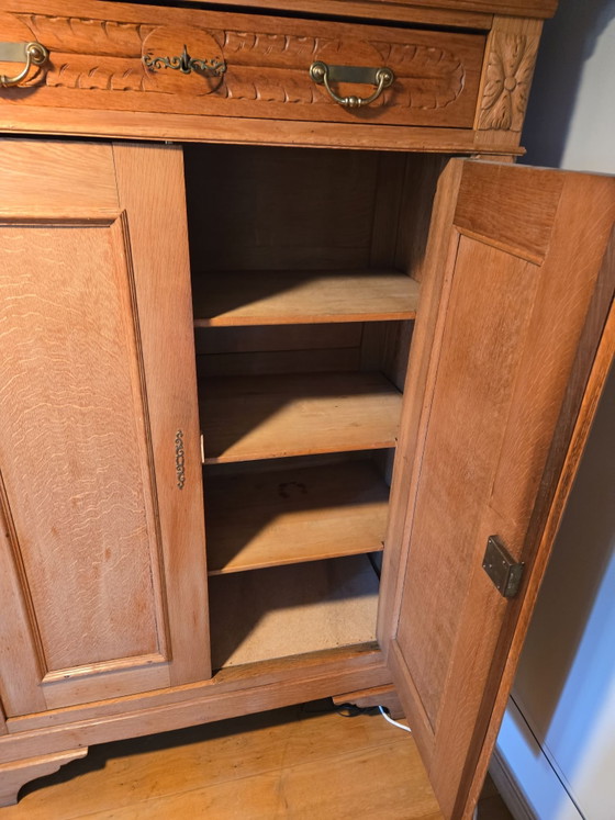Armoire type  bonheur du jour et ses 2 clés – Meubles de rangement, Bois, Laiton (photo 5 of 10)