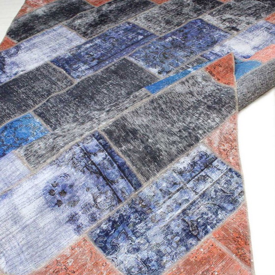 Image 1 of Persian rug patchwork carpet 270x182