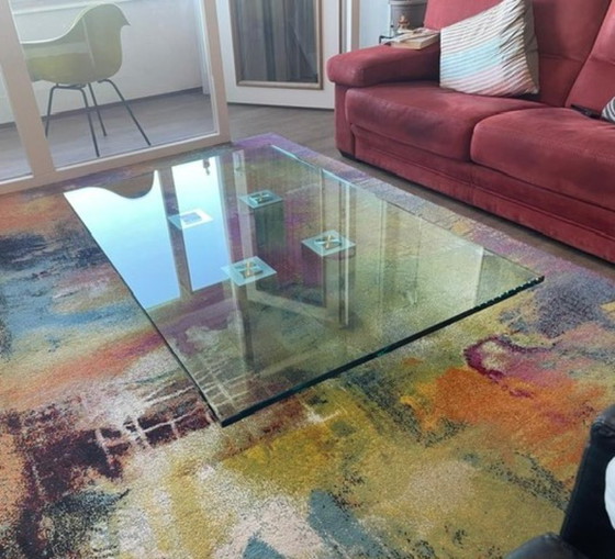 Prachtige Salon Tafel – Wiljan van Beek, Salontafels, Aluminium, Glass (photo 5 of 12)