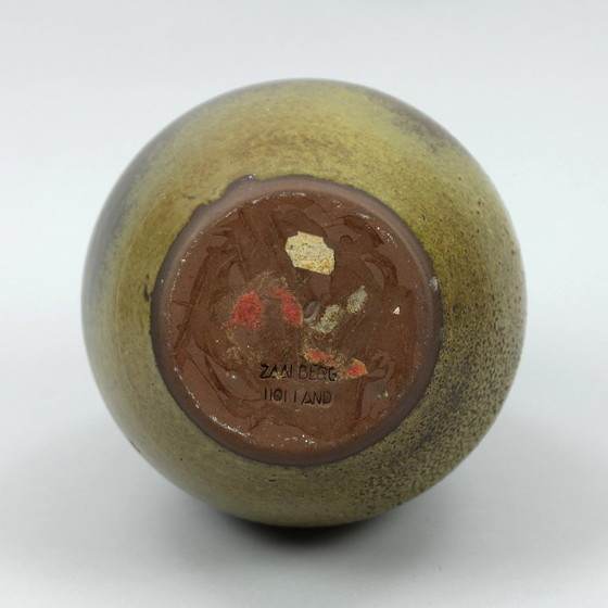 Image 1 of Zaalberg Holland - 2 large hand-formed earthenware vases - 1960s