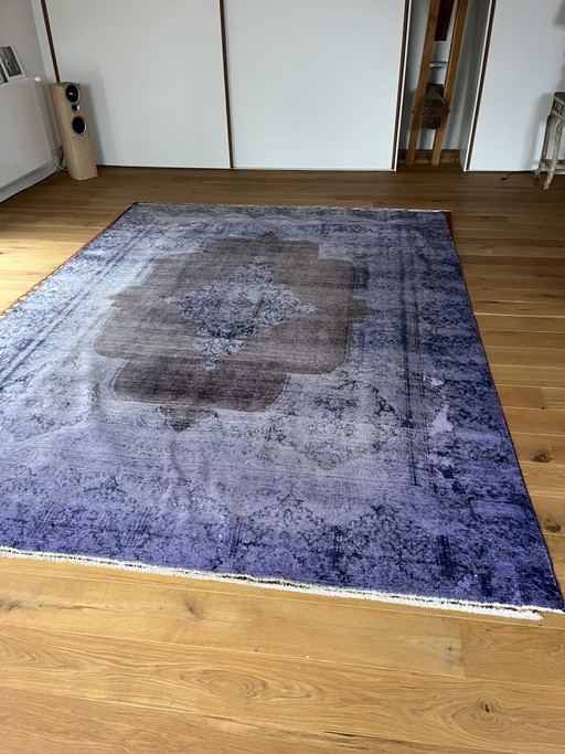 Purple rug
