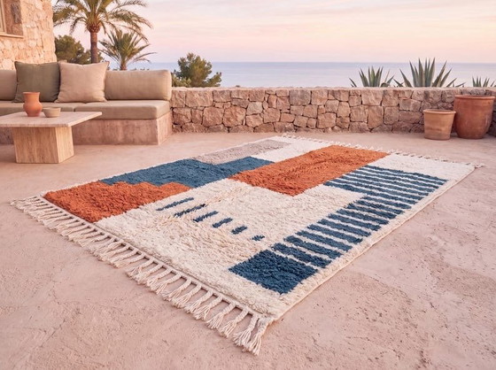 Handwoven Berber Beni Ouarain rug from the Atlas Mountains, size 2/3 m – Alberto Bazzani, Rugs & carpets, Wool (photo 8 of 8)