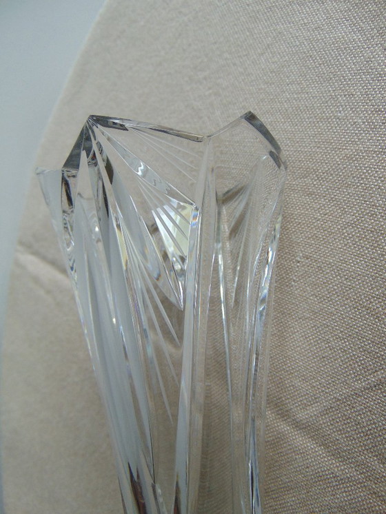 Image 1 of Geslepen vaasje Bohemia Crystal