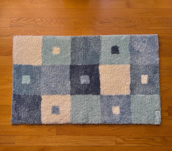 Image 1 of Tapis CUTE en laine fait main – coloris personnalisables 100cmx70cm