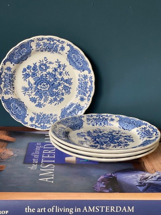 Image 1 of Ridgway Windsor Set di 4 piatti da pasticceria vintage