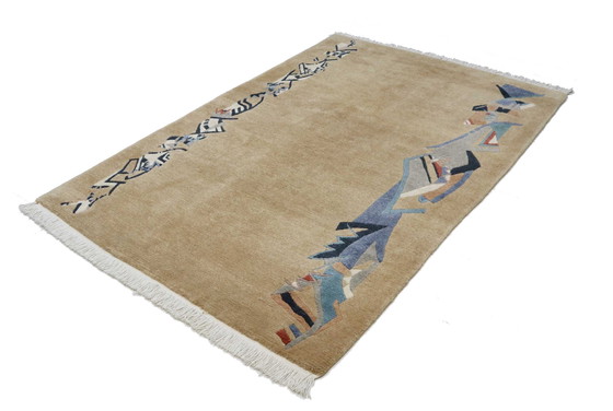 Image 1 of Modern designer Nepal rug 202 x 141 cm