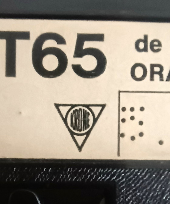 Image 1 of Oranje T65 Telefoon 1974