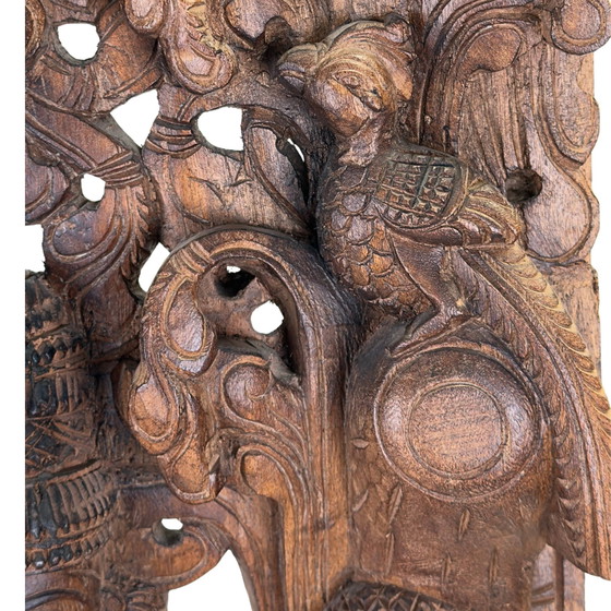 Zuid-Indisch Meenakshi Paneel – Wanddecoratie (photo 6 of 10)