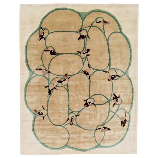 François-Xavier Lalanne Troupeau de Moutons Inspired Rug | 225 × 280 cm (89 × 110 in) (photo 2 of 10)