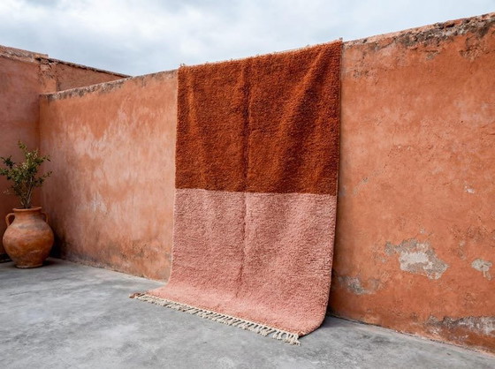 Image 1 of Handwoven, natural pure wool rug, size 150x250 cm