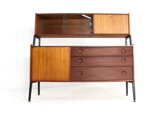 Image 1 of Nathan 2 piece cabinet vintage