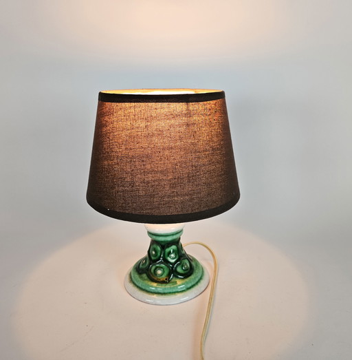 Strehla keramik - DDR - Keramik - Tischlampe - 60er Jahre