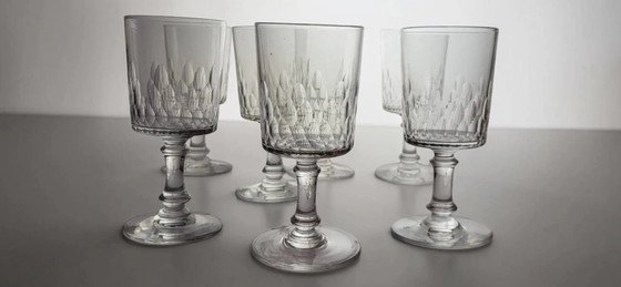 Baccarat - 7 calici da vino modello Champigny Richelieu – Bicchieri e caraffe, Cristallo, Vetro (photo 3 of 12)