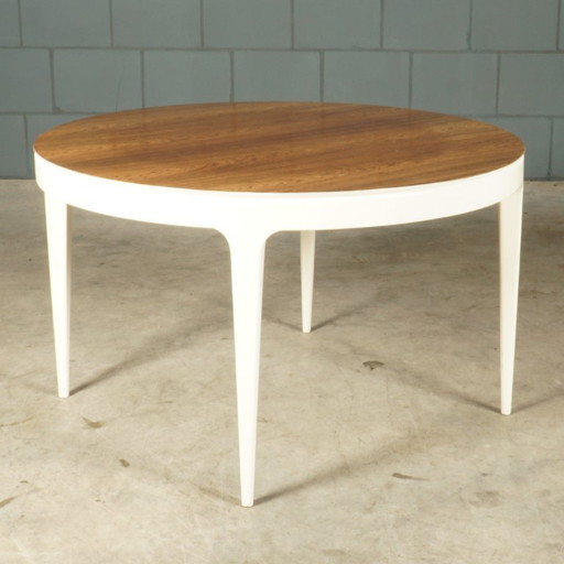 Vintage coffee table – walnut – 1970s – salontafels, Wood (photo 2 of 8)