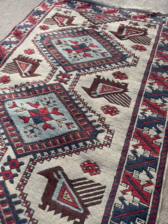 Image 1 of Antiek Kazak-tapijt