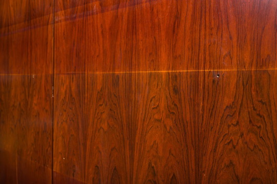 Image 1 of  Mensole da parete modulari in palissandro tedesco di IDEE Mobel, anni '60, set di 25 pezzi