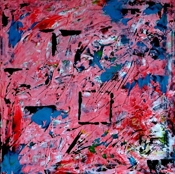 Think Outside the Box – CB, Paintings & Drawings, Canvas (photo 5 of 6)