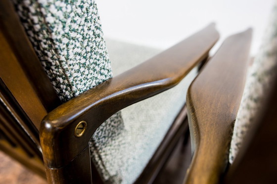 Image 1 of Mid Century Modern Club Chairs B7522 von Zenon Bączyk, Polen, 1960er Jahre, 2 Stück