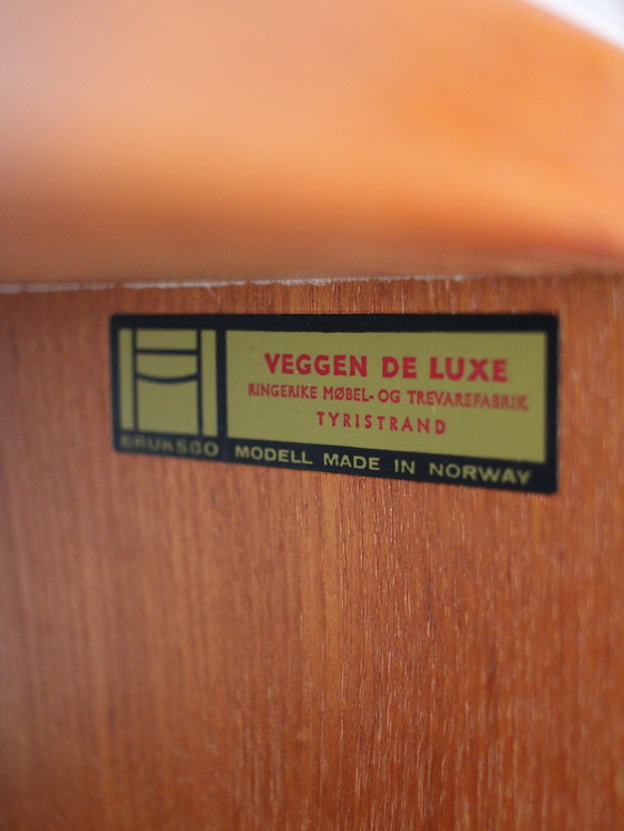 Sistema da parete modulare autoportante Noord vintage "Veggen De Luxe" di Torbjørn Afdal e Rolf Hesland per (photo 12 of 12)