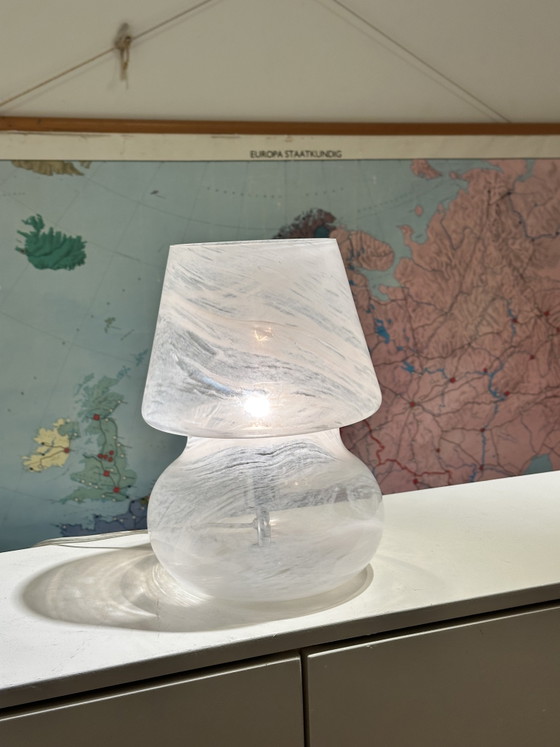 Image 1 of Vintage Swirl Mushroom lamp