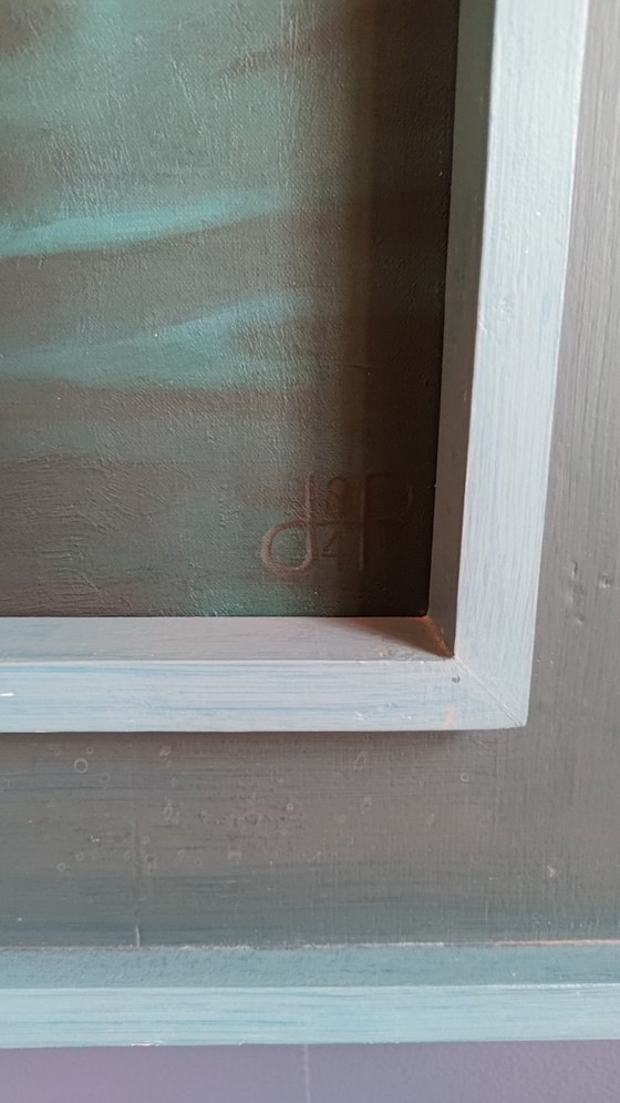 Image 1 of Museaal Statement Piece: XL Schilderij Hieron Pessers (220 cm)