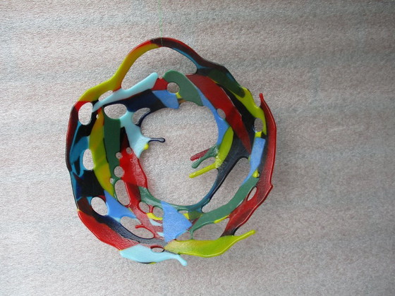 Image 1 of Verre de Murano de différentes couleurs Pendentif de fenêtre ou décoration.