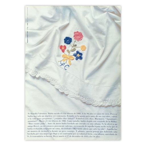 Sophie CALLE Se llamaba Valentina Affiche 1993
