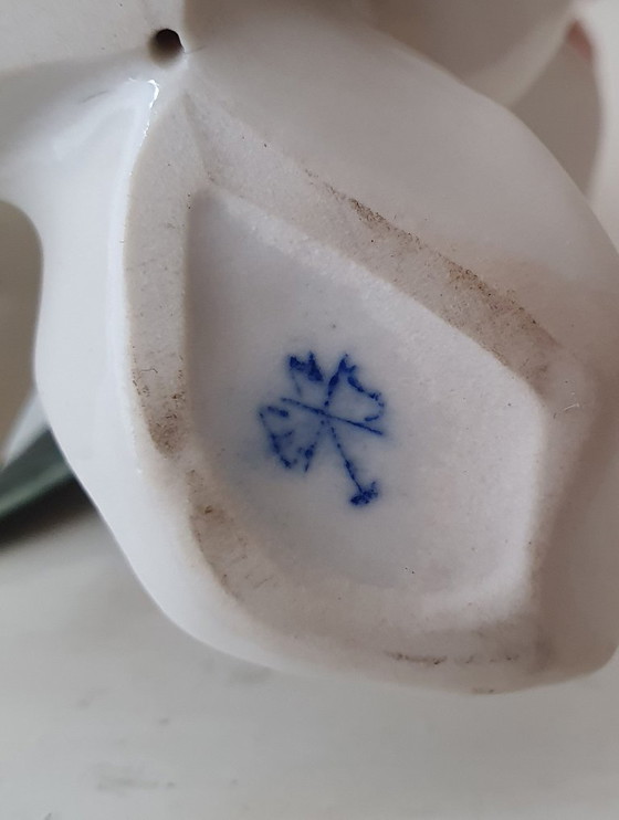 Image 1 of Karl Ens porseleinen kolibrie – handbeschilderd- perfecte staat