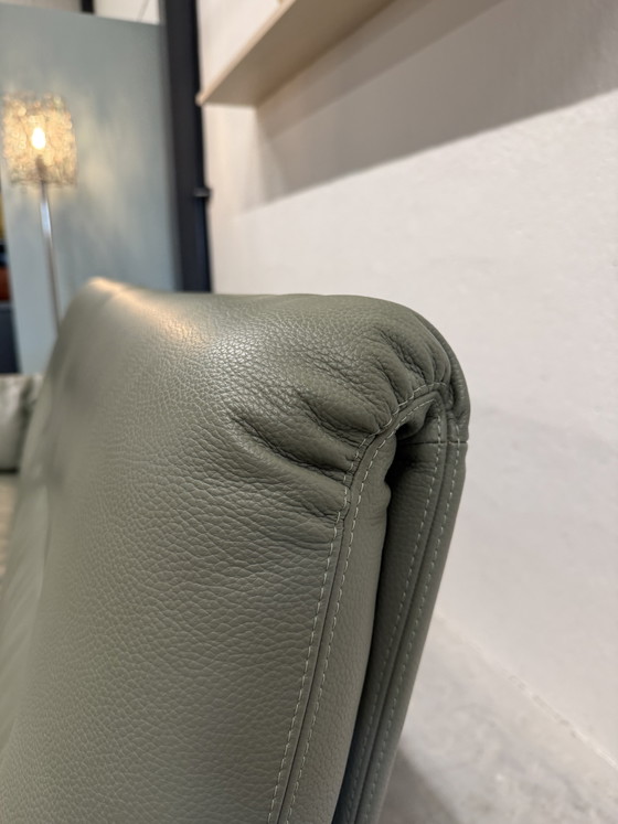 Image 1 of Leolux Bora Balanza Sofa 2.5-seater Green leather