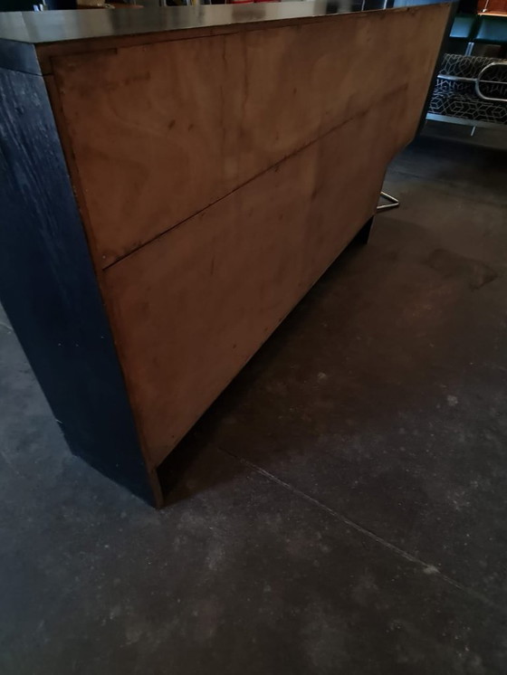 Image 1 of Functionalist Sideboard / Bookcase with Shelves, Czechoslovakia, 1930s