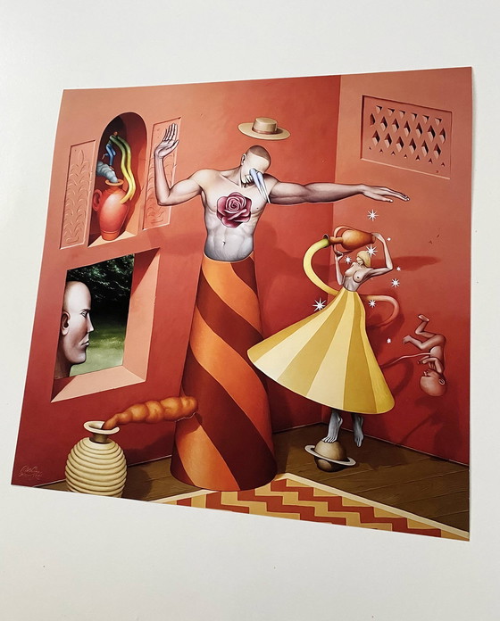 Image 1 of Impresión "Habitación Roja" de Waone Interesni Kazki