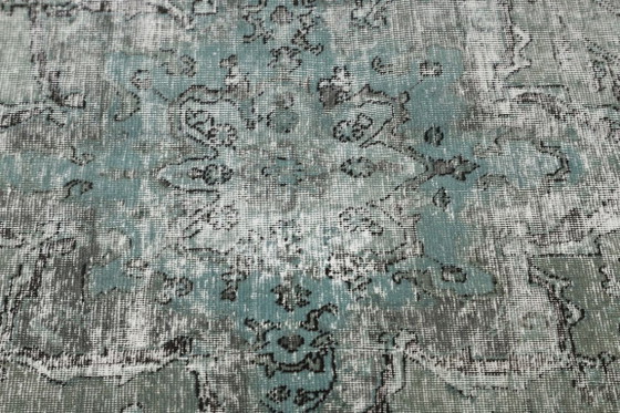 Image 1 of Hand-knotted vintage art rug 190x285