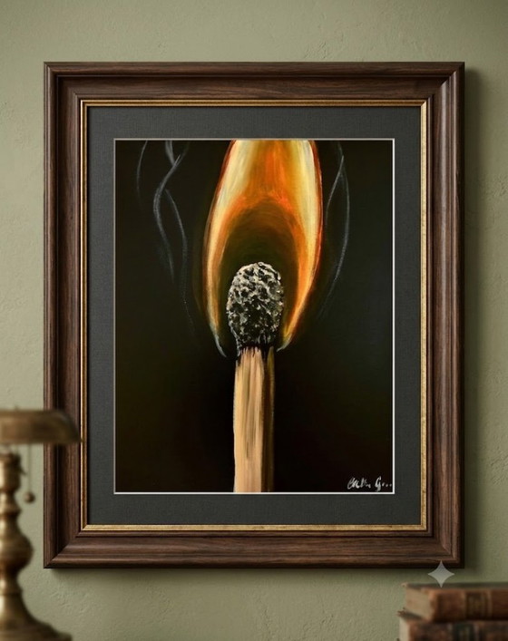 Match – Paintings & Drawings, Canvas (photo 2 of 7)