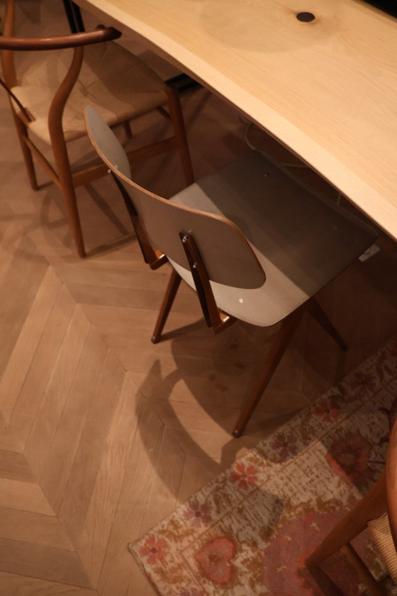 Image 1 of 1x S16 Argile Brune, Dos Gris, Siège Piquet Foie 10