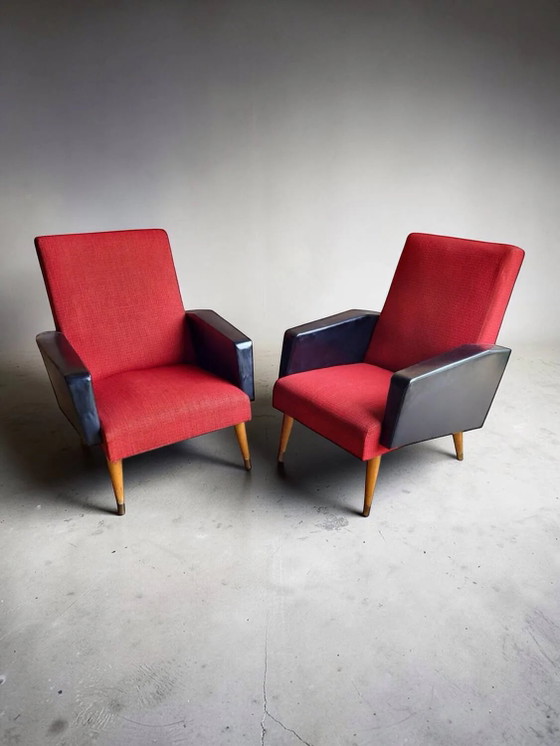 Poltrone vintage degli anni '60 – Wood, Brass (photo 2 of 14)