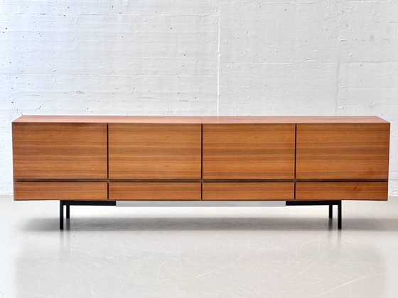 Image 1 of Elegant sideboard made of solid walnut wood, 1960s
