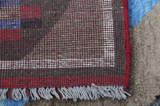 Image 1 of Tappeto orientale persiano Gabbeh Ghashghai originale, 180 cm x 129 cm, naturale antico