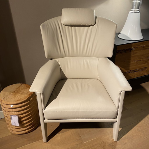 de Sede DS-168 fauteuil met poef