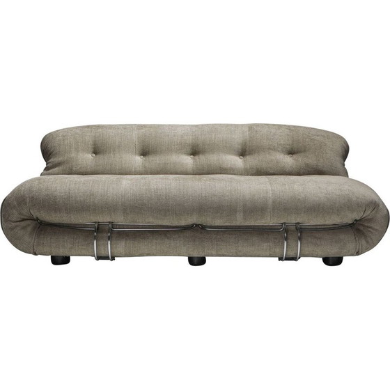 Image 1 of Vintage Soriana 2-Seat Sofa by Afra e Tobia Scarpa for Cassina 1970s