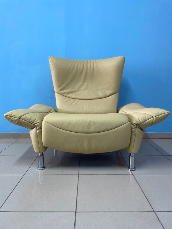 Image 1 of de Sede DS-145 Lounge Chairs (Pair) – Swiss Design Classics in Soft Leather