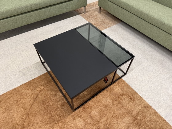 Rolf Benz 985 253 Coffee Table Oak Black Glass – Wood, Modern (photo 7 of 8)