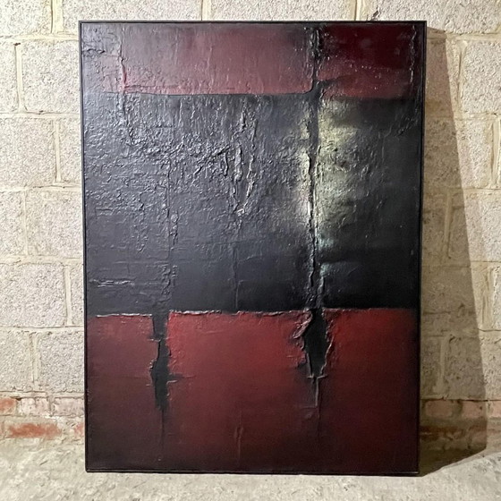 Erwin Mackowiak, Tiss, Olio su tela, anni '60 – Dipinti e disegni, Canvas, Mid Century Modern (photo 2 of 9)
