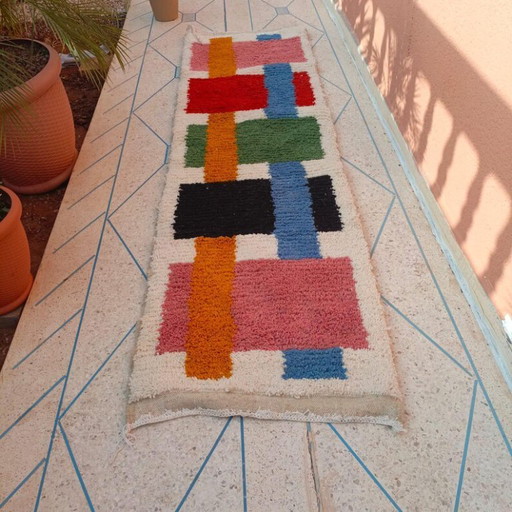 Handmade hallway runner 250cm x 80cm